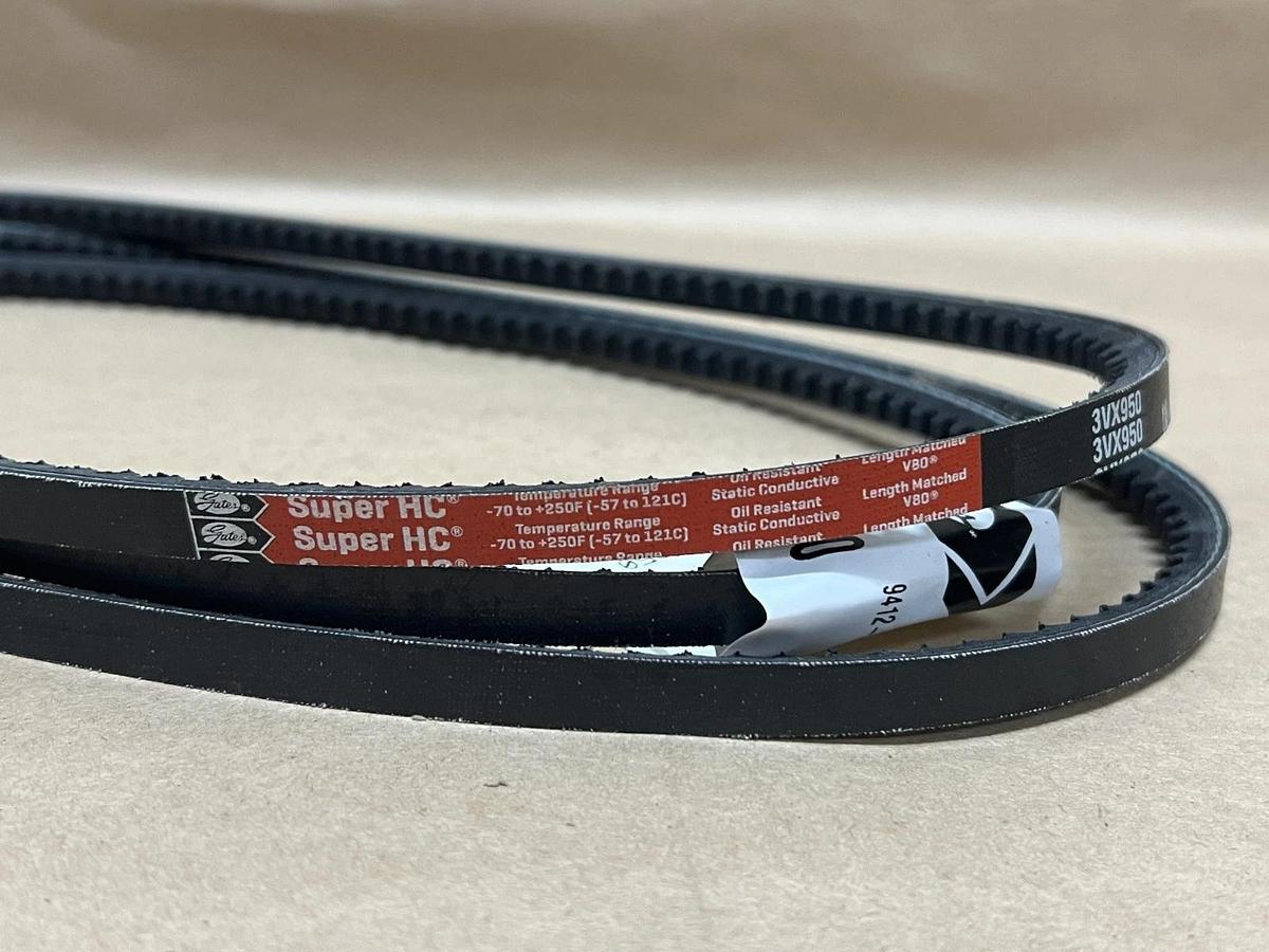 Used Gates 3VX950 Super HC Belt