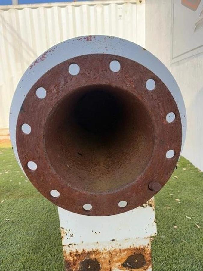 Used Stoddard Silencer D32H-10 Chamber Absorbtion Silencer, 10” Bores