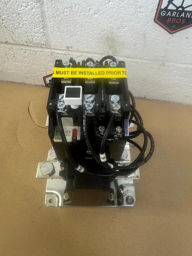 Allen Bradley 592-TDP200 Eutectic Manual Reset Overload Relay, Open Type, 3 Pole