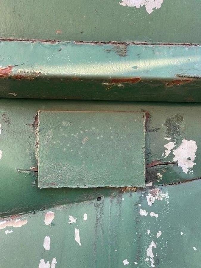 Used Feed Hopper, Drag Chain, 95 cu/ft, No Drive, Chain W:36” L:10’, Discharge H:6'