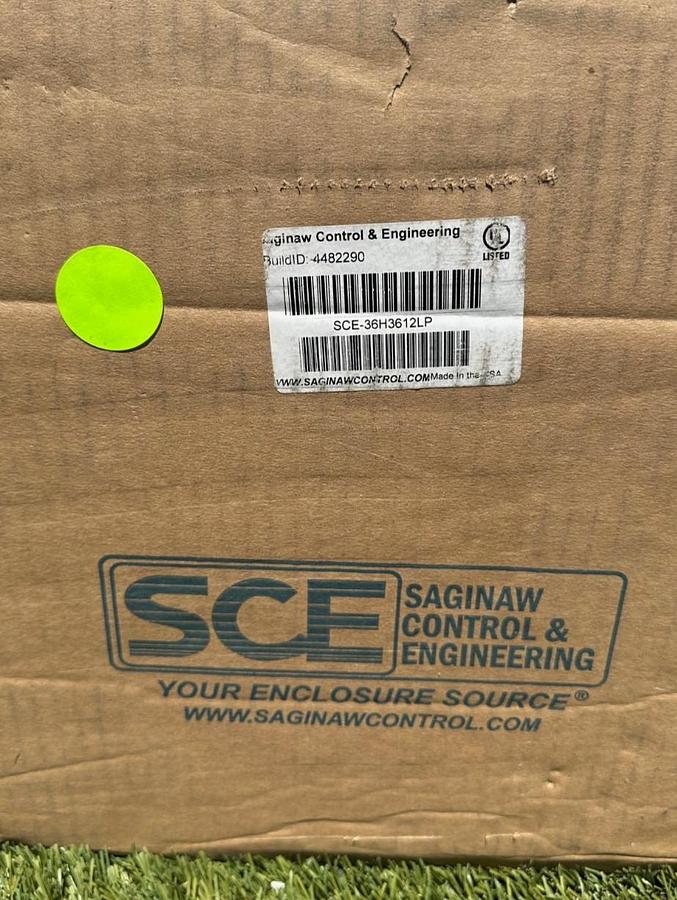 Used Saginaw SCE-36H3612LP Enclosure *FACTORY SEALED*