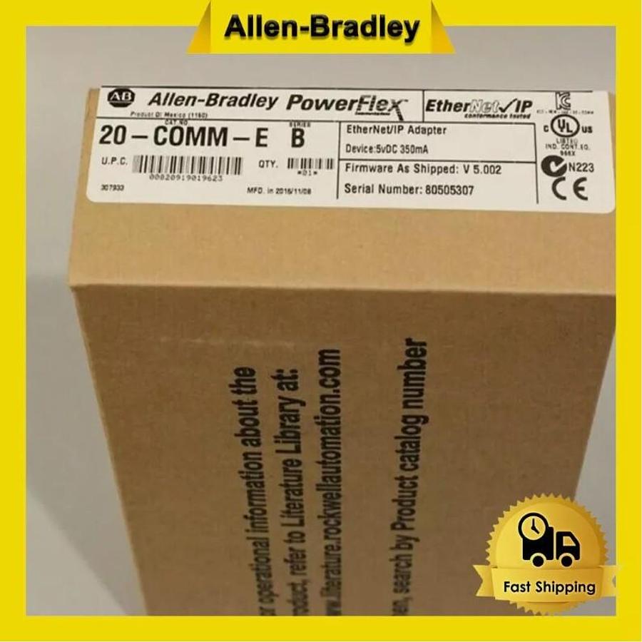 Used Allen-Bradley 22-COMM-E Ser A PowerFlex, Ethernet/IP Adapter *FACTORY SEALED*