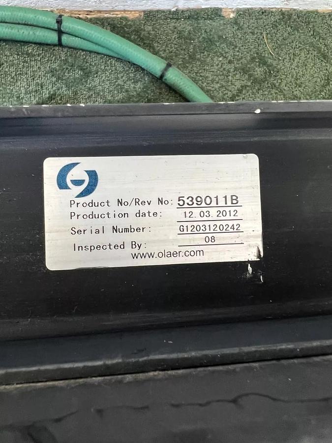 Used Olaer LAC2-011-4-D-00-000-0-Z Air Oil Cooler w/ 50 Hz Motor