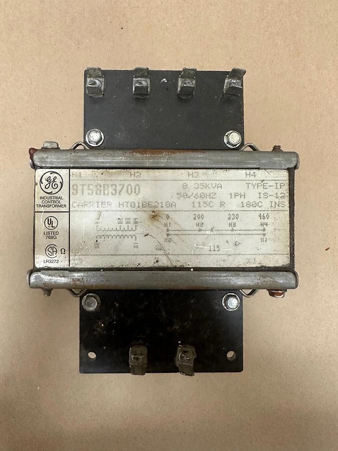 Used General Electric 9T58B3700 Transformer 0.35KVA