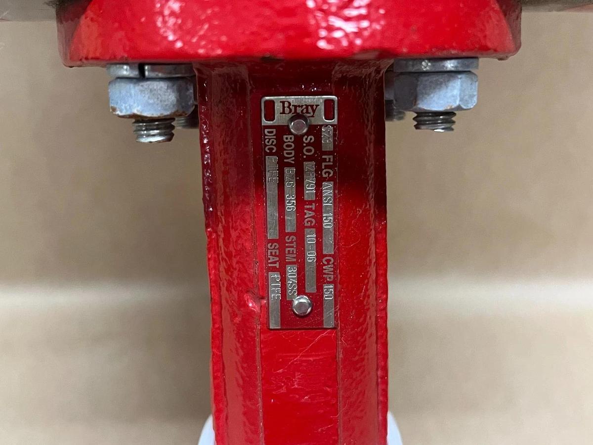 Used Bray Controls 90-0830-21320-015 Pneum Actuator, Limit Switch, Butterfly Valve