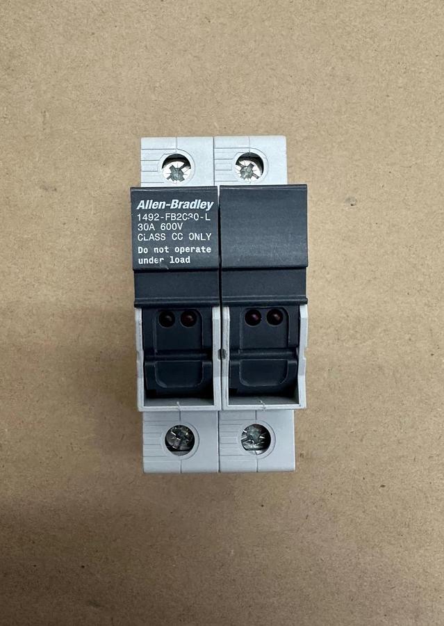 New - open box Allen Bradley 1492-FB2C30-L Fuse Holder *NEW*