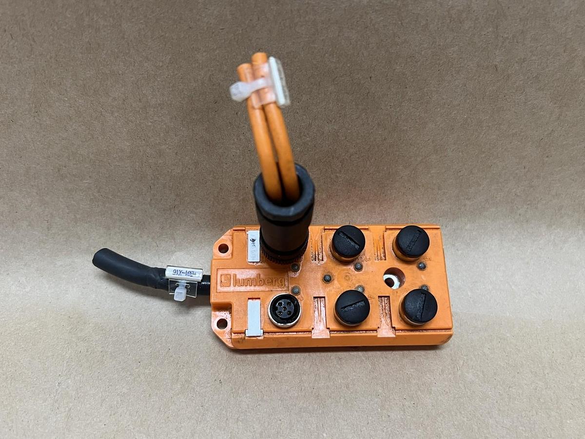 Used Lumberg ASB 6 LED-5/4 Actuator Sensor Box