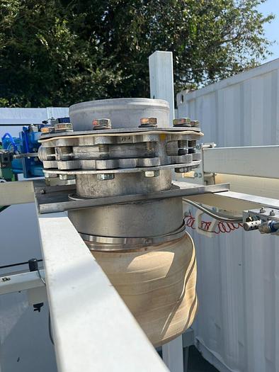 Used H&H Products Bulk Bag Fill Station, Load Cell, Avery Weightronix Digital ReadOut