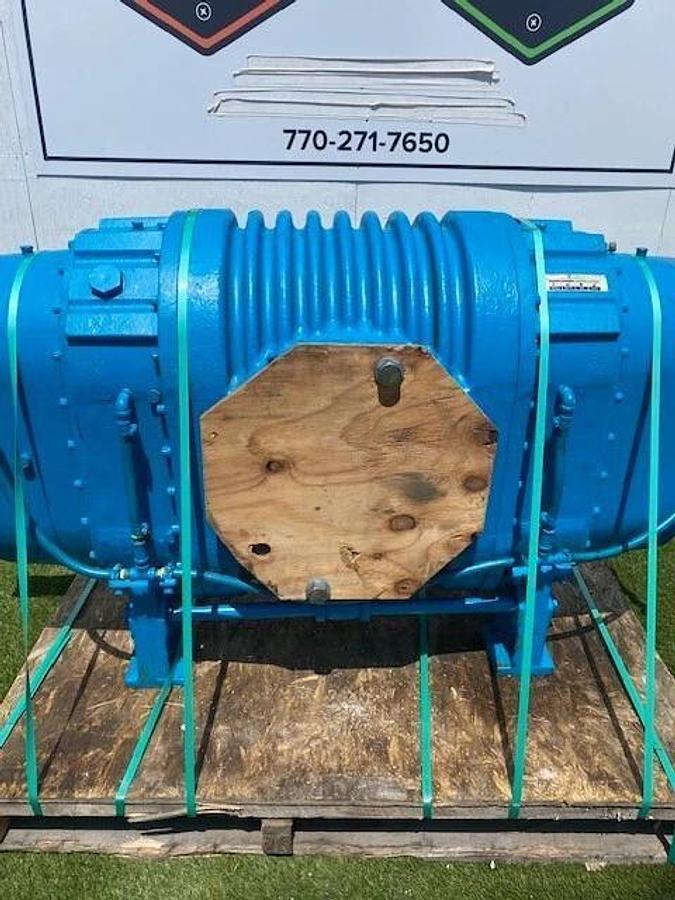 Used Tuthill 1224-19T2 Positive Displacement Blower, Vertical Configuration