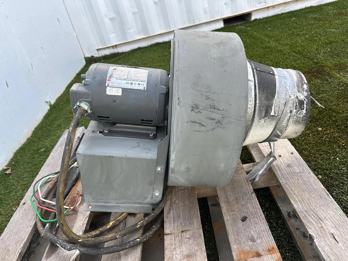 Used Dayton 3KW288 1.5Hp Motor @ 1750RPM w/ 4C119 10-5/8” Wheel Diameter Blower