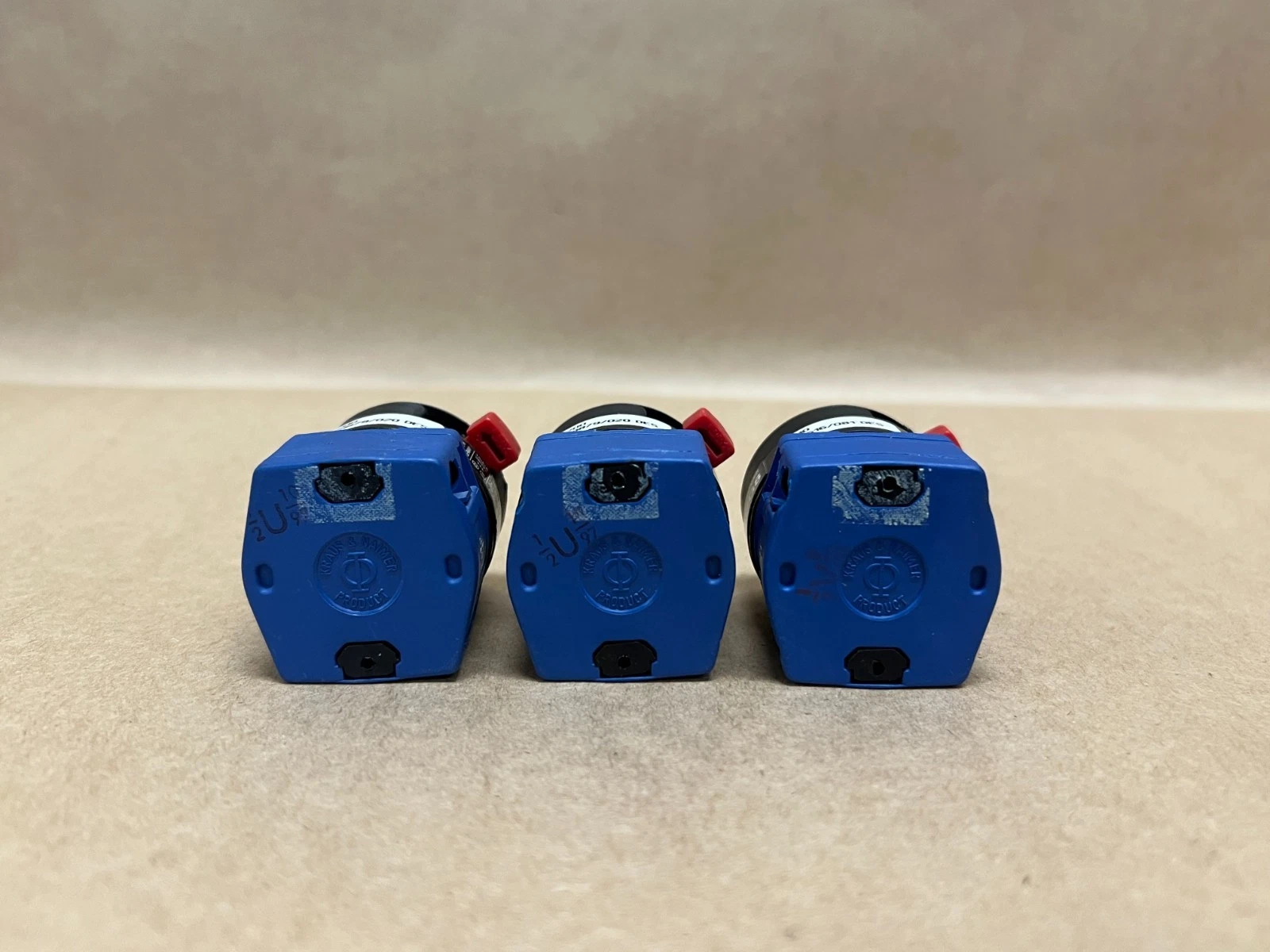 Used Kraus & Naimer CG8 Rotary Cam Switch - Lot of 3