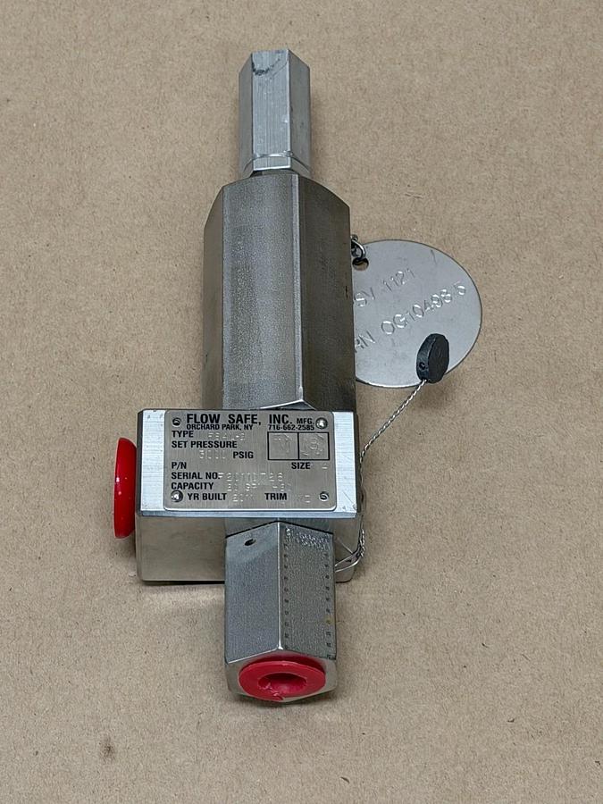 Used Flowsafe F84L-2 Micro Safety Relief Valve