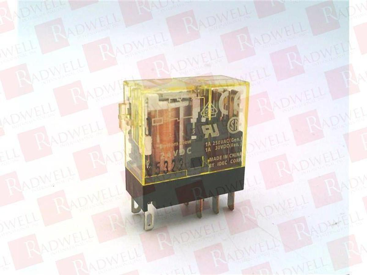 Used idec RJ25-CL-D24 Purpose Relay/ Socket