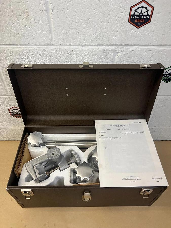 Used Western Electric 710A Tool Mounting w/ Case