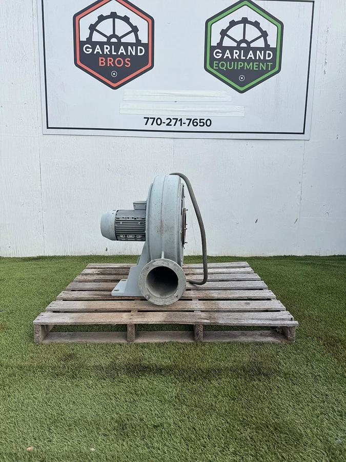 Used Ventur MPB-220T Centrifugal Fan w/ 3Hp Motor