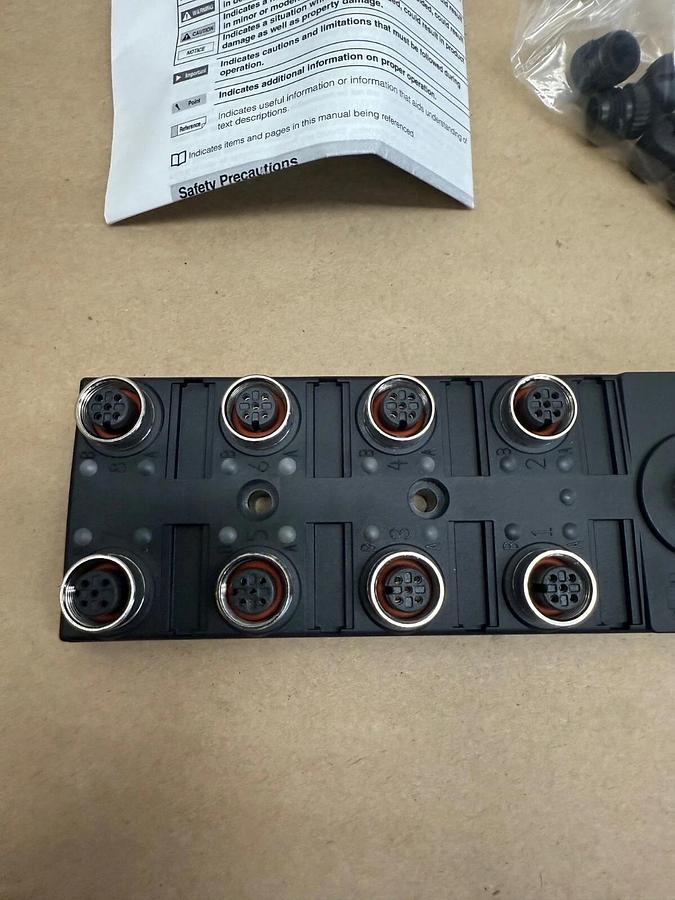 Used Keyence NQIL8P, I/O Module, Power Supply 20.4 to 28.8 VDC