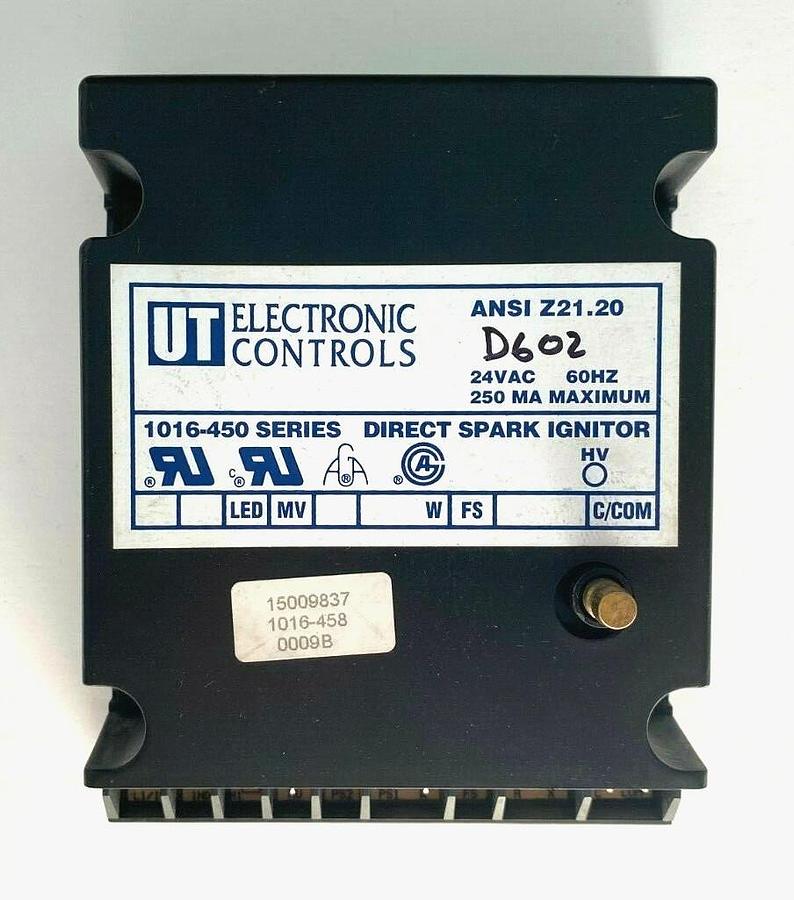 Used UT Electronic Controls 1016-Series Direct Spark Ignitor