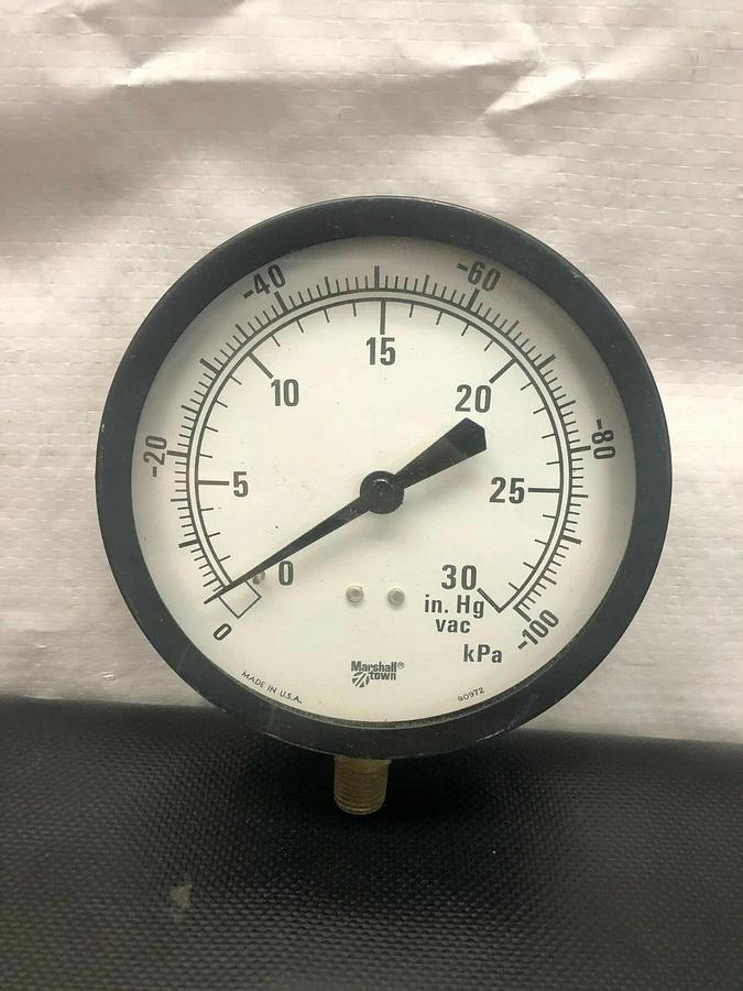 Used Marshalltown 90972 0-30 PSI Gauge