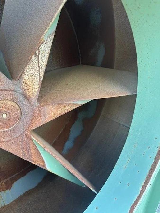 Used American Fan Co IE-21-MH, CW Top Horizontal Blower, 40Hp Motor, 1760RPM 575V