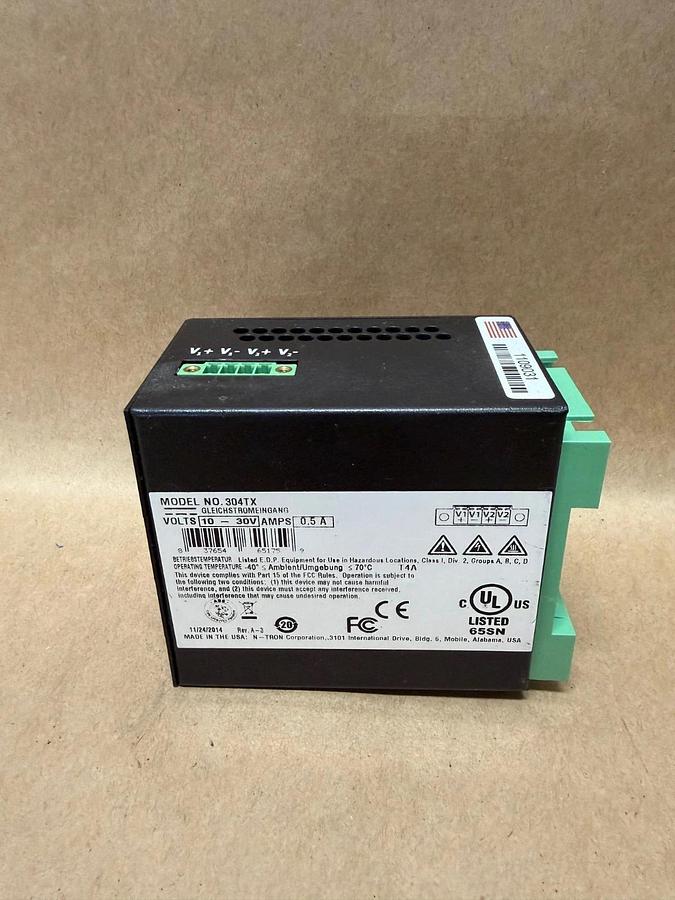 Used N-TRON 304TX 4-Port Industrial Ethernet Switch