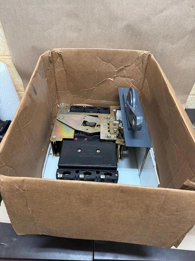 Used Westinghouse LA3400PRF 400A Circuit Breaker Tri-Pac with Frame & External Switch