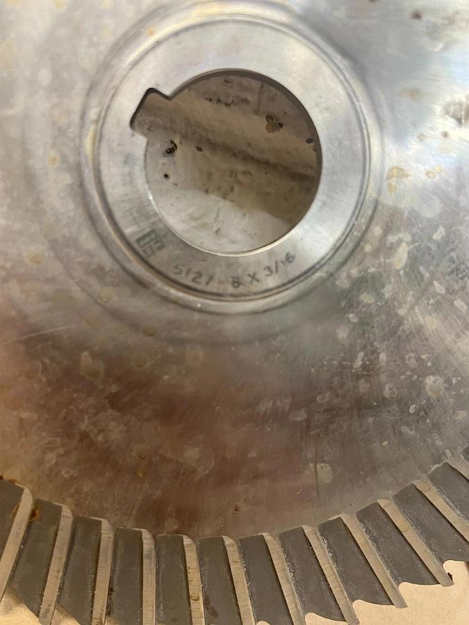 Used ITW 6127 8x3/16 Milling Cutter, 56 Teeth