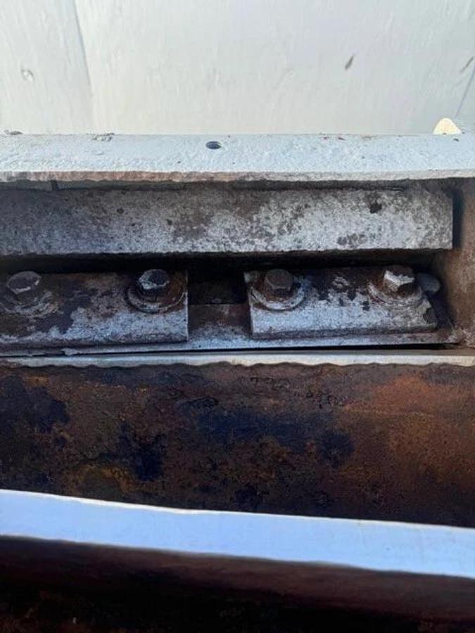 Used Rotary Airlock Feeder 16x16 Toshiba 5HP @ 1725RPM Falk 5203 J25 A, 26.94:1 Ratio