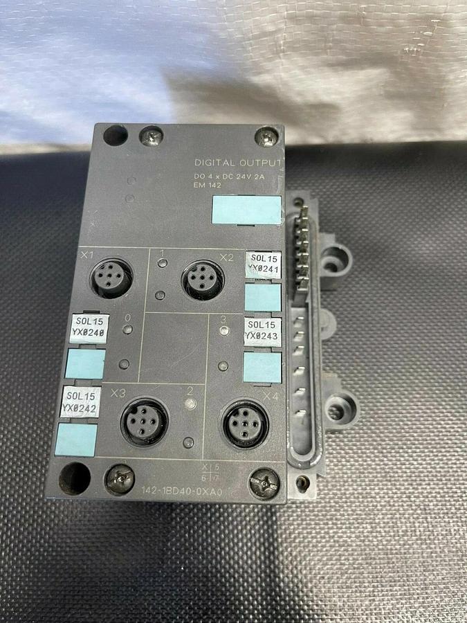 Used Siemens 6ES7 142-1BD40-0XA0 Simatic S7