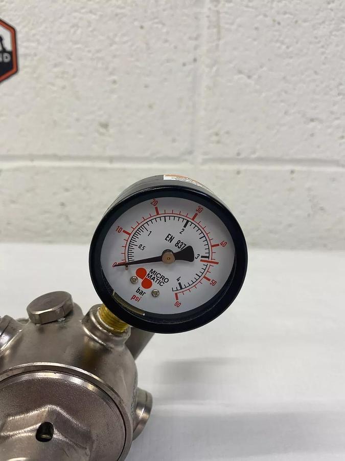 Micromatic 250918-0019 Single Gauge 60 PSI