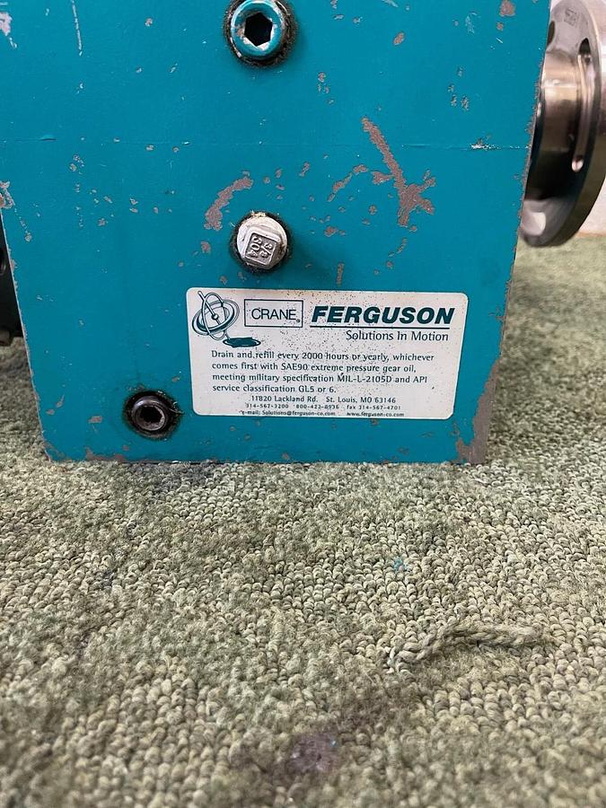 Used Crane Ferguson P500 Parallel Shaft Index Drive, PARA-DEX, P500 2-FY150-180 FII30