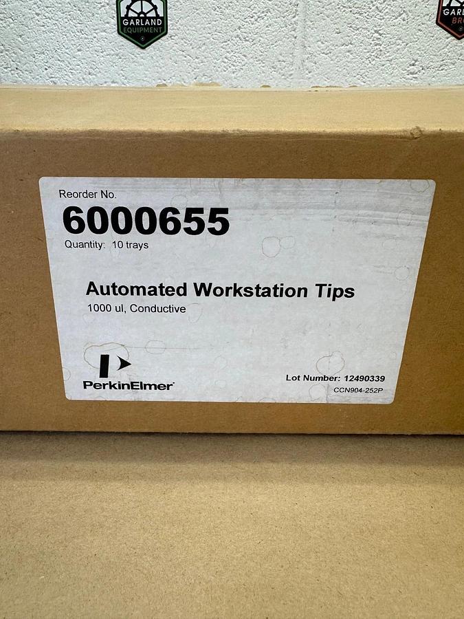 Used Perkins Elmer 6000655 Automated Workstation Tips, 960/cs, 10 Packs *NEW*