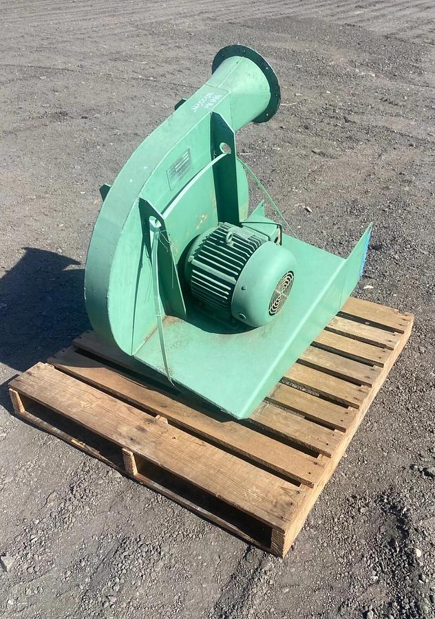 Used Carter Day 13746 Centrifugal Blower Fan, Westinghouse Elec Motor 7.5HP, 3500RPM