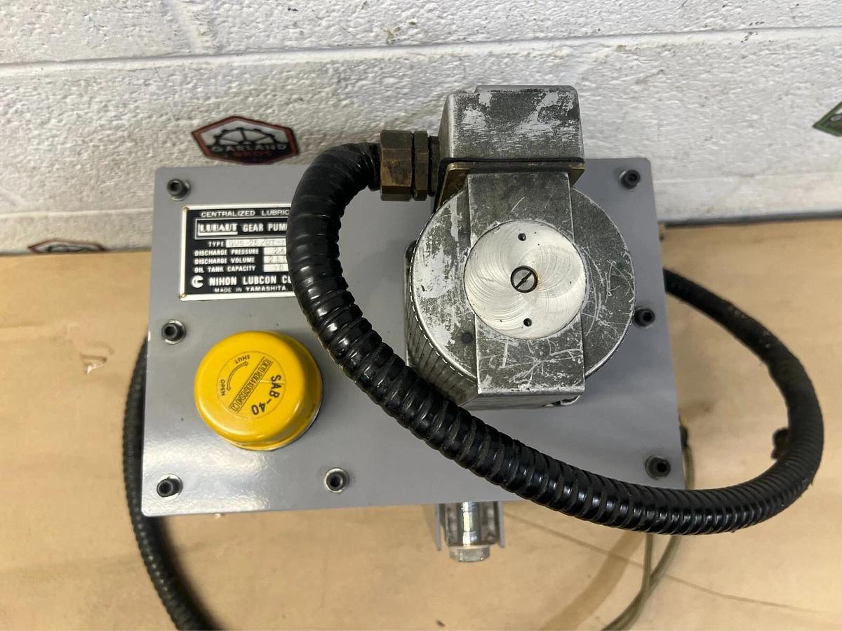 Used Nihon Lubcon GUS-25/OT-10FG Lubaut Gear Pump Unit