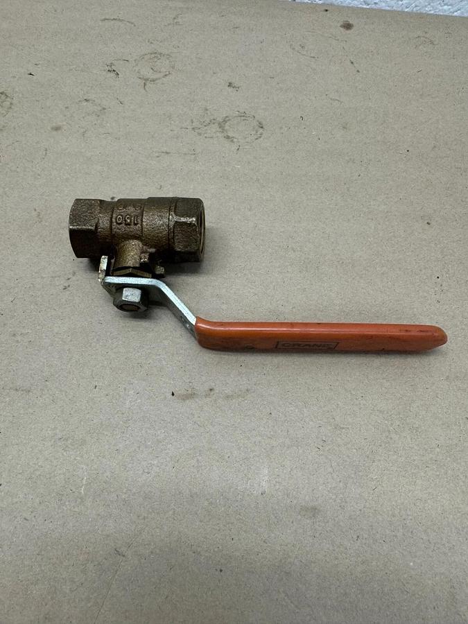 Used Crane 150-SWP 1/2” Ball Valve, 600 WOG