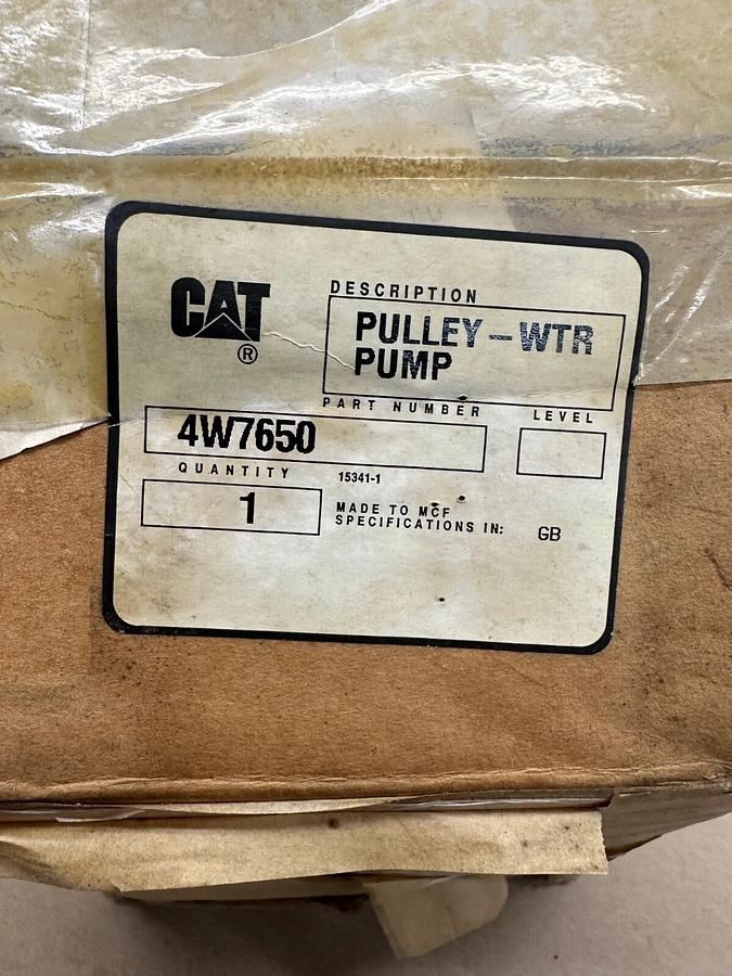 CAT 4W7650 Pulley-Waterpump