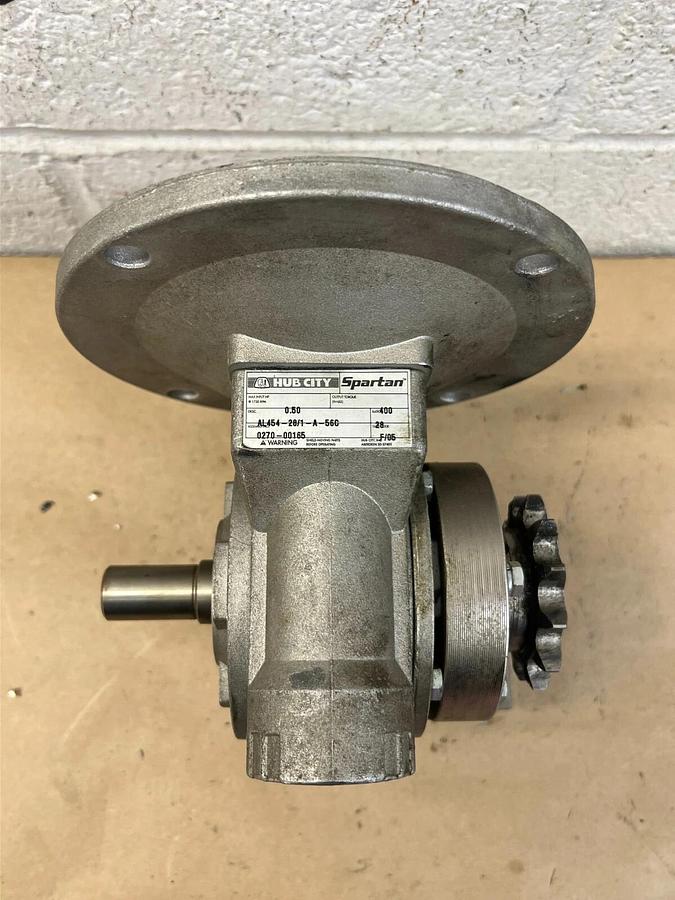 Used Hub City AL454-28/1-A-56C Spartan Worm Gear Drive