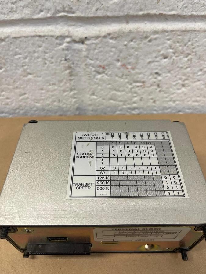 Used SMC IN313-DN1, Terminal Block, Device Net, Serial Interface Unit