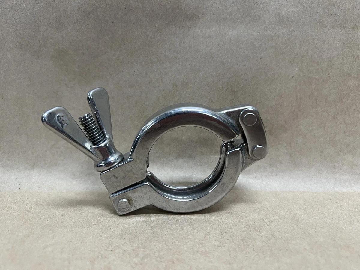 Used CA Stainless Steel Vacuum Clamp