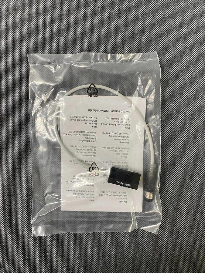 Used Baumer URDK 10P8914/KA35A Miniature Ultrasonic Retro-Reflective Sensor