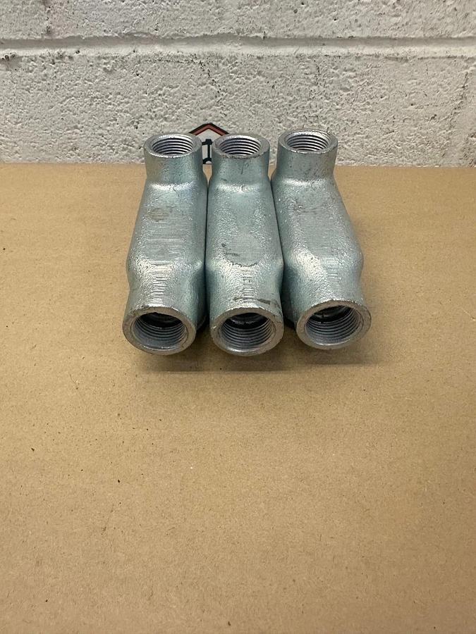 Used Type LB 3/4” Conduit - Lot of 3