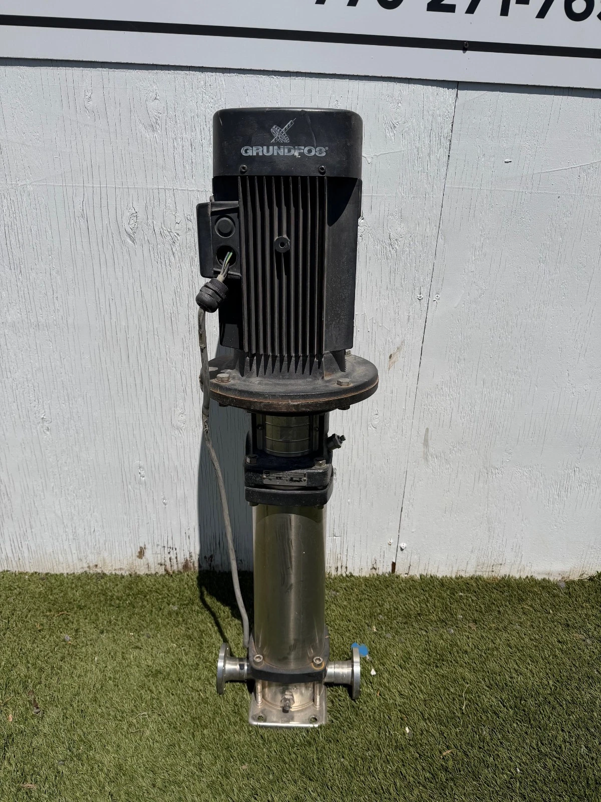 Used GRUNDFOS CRN4-160/15 SF-P-G-AUUK Multistage Pump