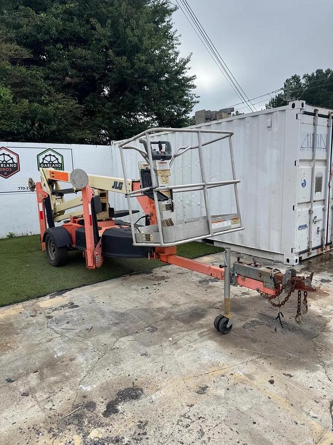 Used JLG T350 Towable Boom Lift, 34' 5" Height Capacity, 18' 9" Booming Capacity