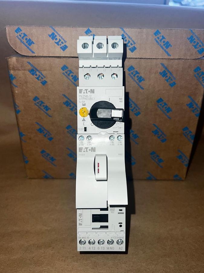 Used Eaton XTFC012BBA Motor Controller Type F, 8-12A, 110/120VAC, 3 Phase *NEW*