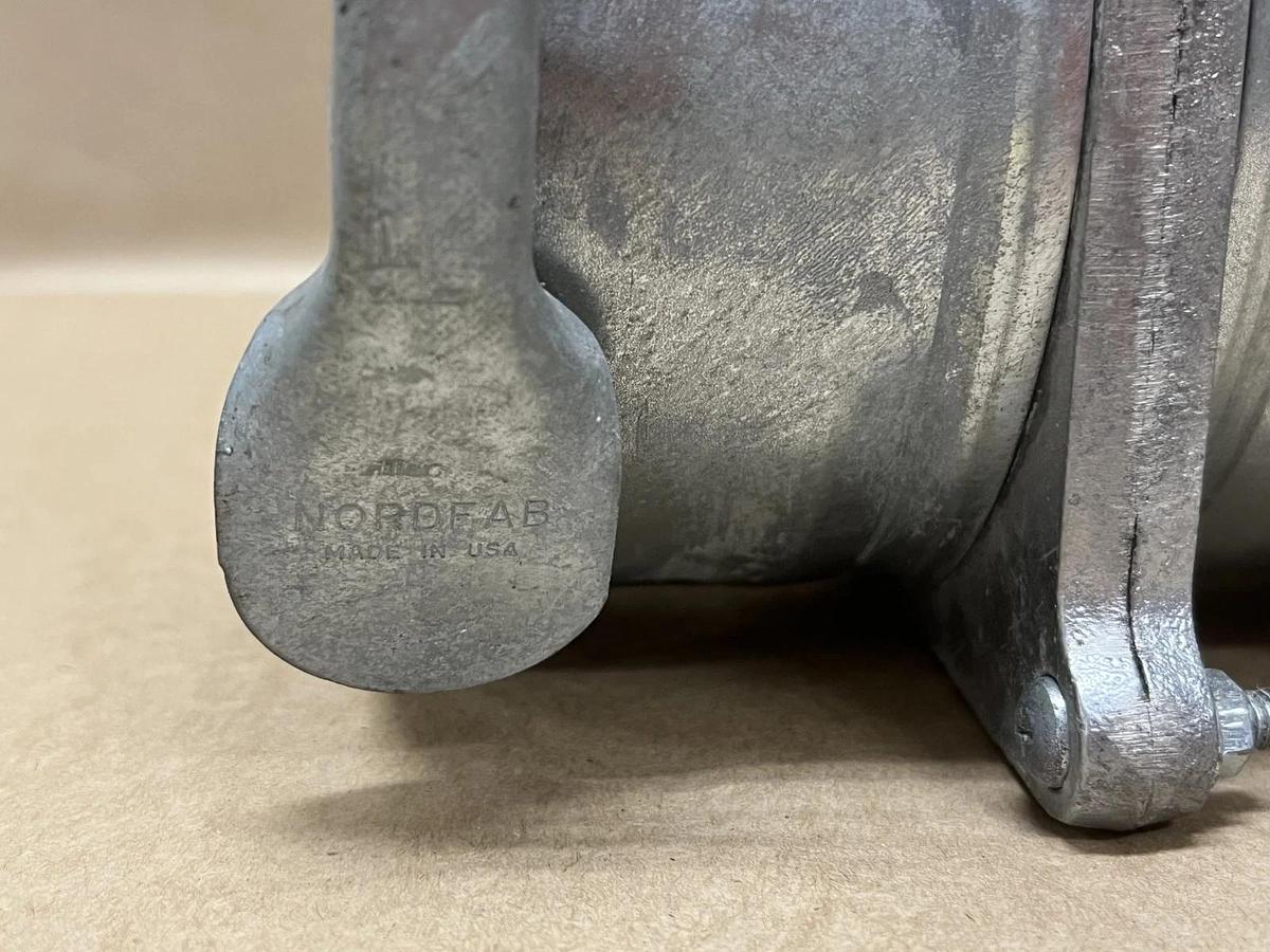 Used Nordfab 6-inch Cast Aluminum Blast Gate
