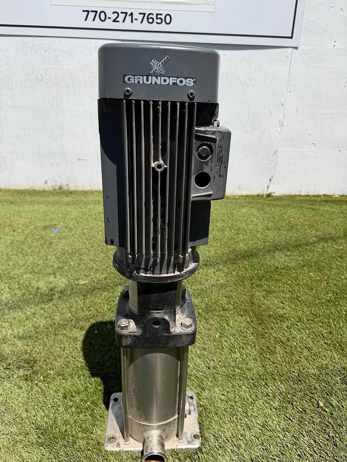 Used GRUNDFOS CRN5-9 E-CA-H-E-HQQK Centrifugal Pump