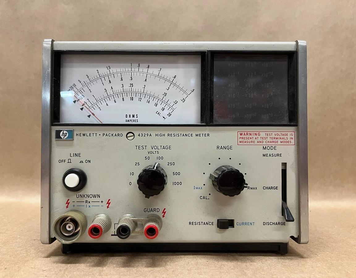 Used Hewlett Packard - 4329A - High Resistance Meter - Great Condition