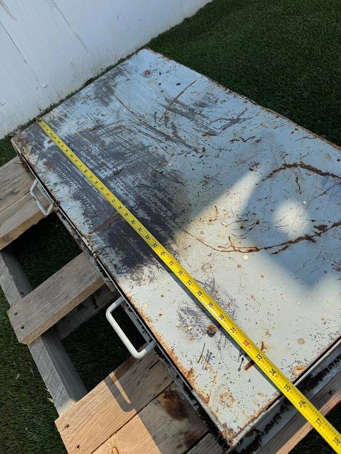 Used Suspension Magnet 35” x 19”, Two-Handled, Industrial Magnet