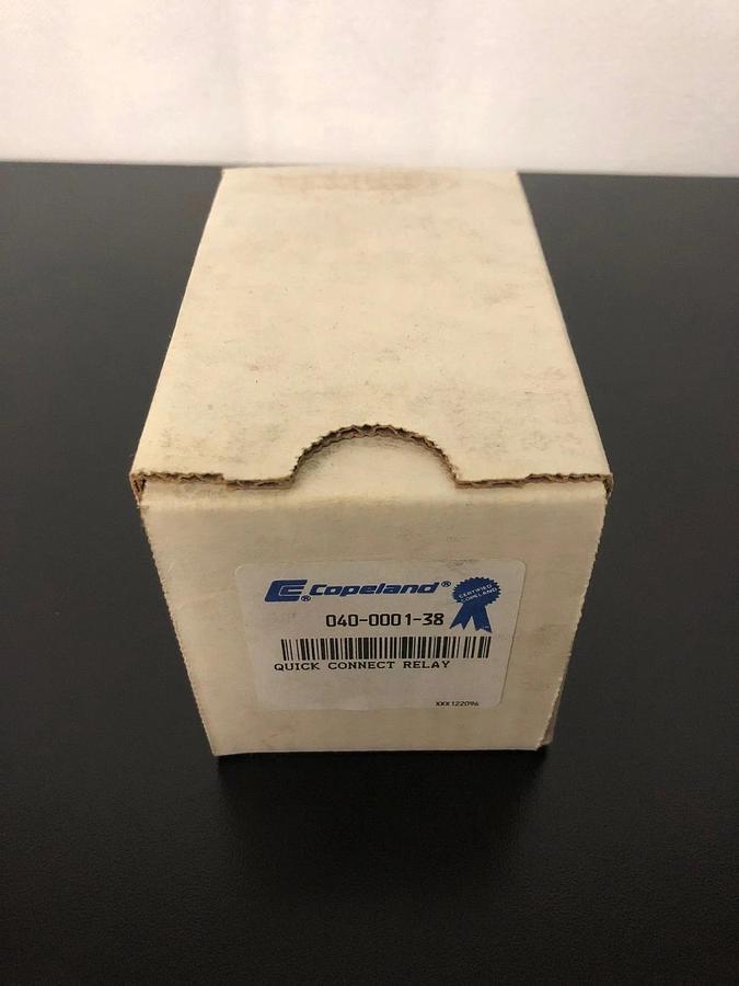 Copeland 040-0001-38 Quick Connect Relay