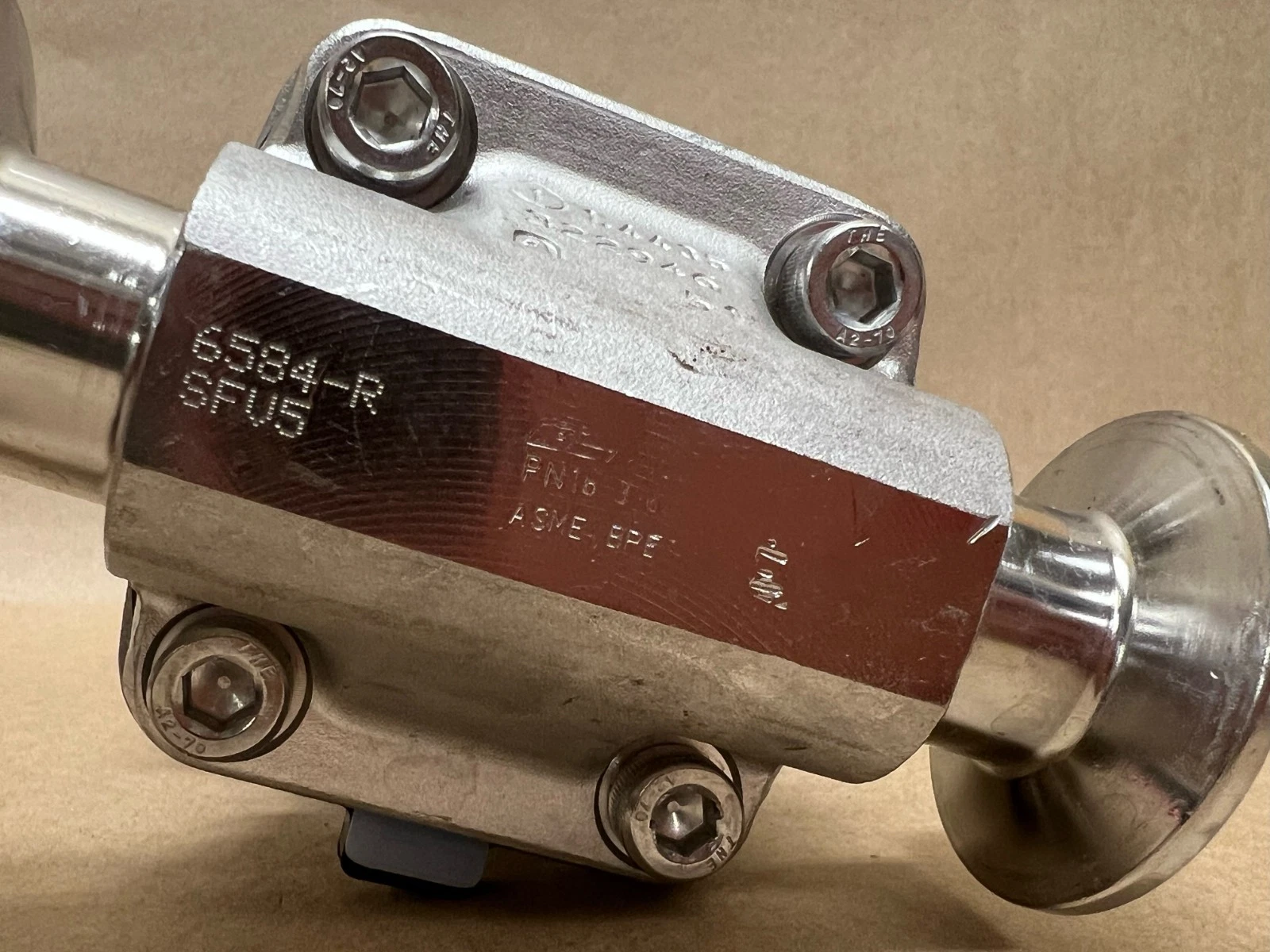 Used Gemü 6584-R PN16 Diaphragm Valve