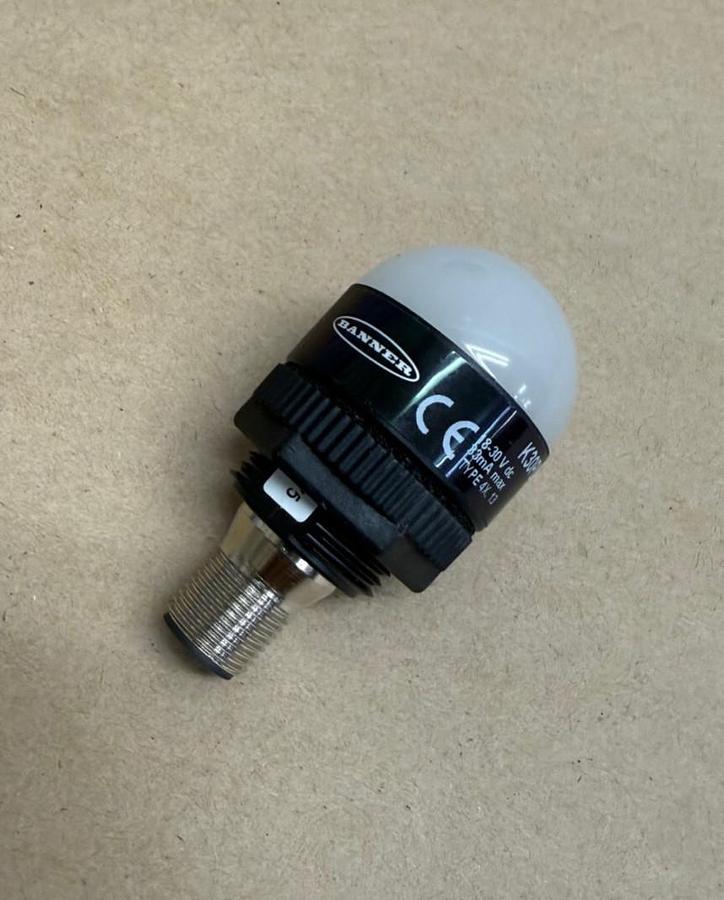 Used Banner K30PLKQ Indicator Light, 18-30 VDC, 33m A Max, Type 4X